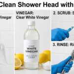 How to Clean Shower Head Vinegar