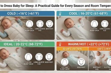 How to Dress Baby for Sleep