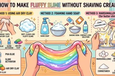 How to Make Fluffy Slime Without Shaving Cream