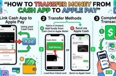 How to Transfer Money From CashApp to Apple Pay