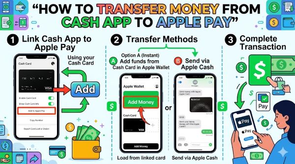 How to Transfer Money From CashApp to Apple Pay