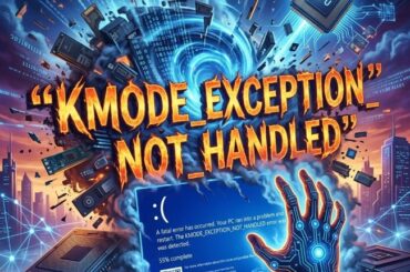 KMODE_EXCEPTION_NOT_HANDLED