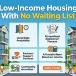 Low-Income Housing With No Waiting List