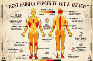 Most Painful Places to Get a Tattoo