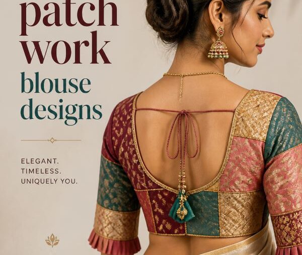 New Model Patchwork Blouse Designs