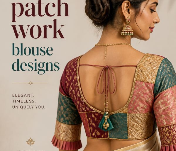 New Model Patchwork Blouse Designs