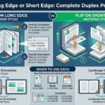 Print on Long Edge or Short Edge