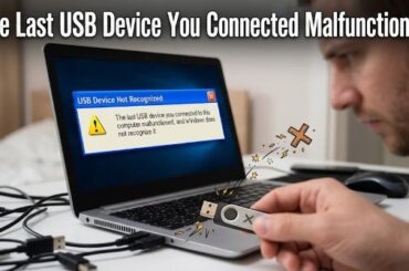 The Last USB Device You Connected Malfunctioned