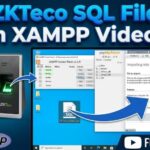 Using ZKTeco SQL File in XAMPP Video