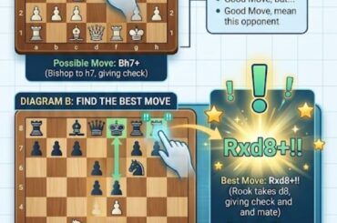 What Is the Best Move in Algebraic Chess Notation