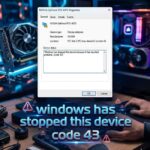 Windows Has Stopped This Device Code 43
