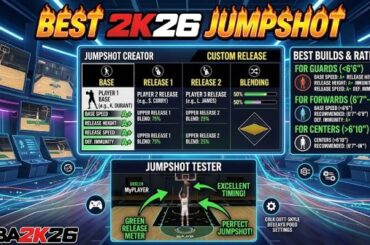 best 2k26 jumpshot