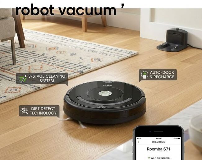iRobot Roomba 671 Wi-Fi Connected Robot Vacuum