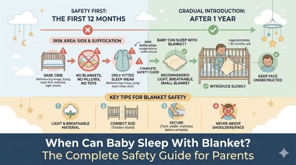 When Can Baby Sleep With Blanket? The Complete Safety Guide for Parents